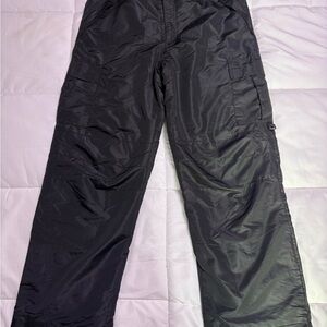 Faded Glory Men's Balck Cargo Snow/Ski Pants NWT (detached) Lg (36/38)